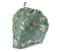 BESPORTBLE Funda para Tetera de Algodón 35X25 CM Protectora Térmica Estampado Funda Anti-Escaldaduras para Mantener el Calor y Evitar Polvo Uso Doméstico