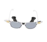 BESPORTBLE gafas de vaca el acontecimiento mascarade decoración Accesorio de fiesta foto falso impresión de vacas azul anteojos de vaca para hombre gafas de cosplay de vaca ordenador personal