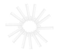 BESPORTBLE Ganchos Ajustables para Cortinas Gruesas 35 Piezas Clips de Trinquete de 9.5 Cm para Cinta Plisada Ganchos de Bloqueo para Cortinas de Ducha y Ventana Accesorios para Colgar