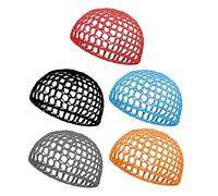 BESPORTBLE Gorro De Redecilla De Crochet Pelo De Mujer, Cubierta De Malla Tejida, 5 Piezas Coloridas, Talla Única, Adecuado Para Proteger Cabello y Uso Diario