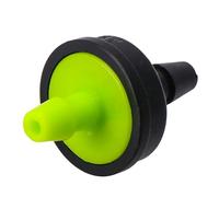 BESPORTBLE Gotero de Riego por Goteo Compensación de Presión 30L Micro Riego Estable 100 Unidades Negro y Verde Claro para Jardín Césped y Macetas