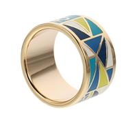 BESPORTBLE Hebilla de Bufanda de Acero de Titanio para Mujer, Anillo Porta Bufandas Vintage Esmalte, Accesorio Cuadrado para Pañuelos y Chales, Moda Ligera y Resistente, Broche Elegante