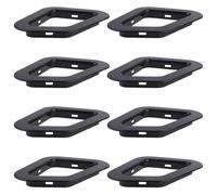 BESPORTBLE Hebillas de Plástico para Silla de Oficina y Gaming 8 Piezas 15 CM Negras Accesorios para Sillas de Juego Repuestos Compatibles Muebles de Hogar y Oficina