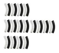 BESPORTBLE Hebillas Decorativas Para Cordones Rincón De Rhinestones Accesorios Para Personalizar Zapatillas Negras 8 Piezas X 4