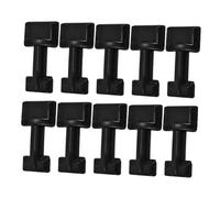 BESPORTBLE Hebillas Para Molde De Macetas Decorativas 35 Piezas Negras 2 Cm Para Bricolaje Jardinería Manualidades Molde De Cemento Accesorios Para Esculturas y Fundición