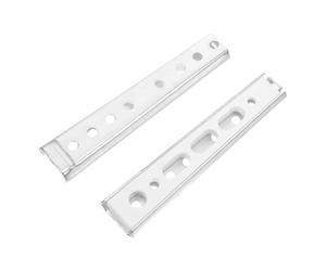 BESPORTBLE Herrajes de Conexión para Sofá Seccional Metálicos 2 Piezas, Conectores Deslizantes para Muebles Modulares, Soporte Robusto para Montaje en Sala y Oficina, Accesorios Ocultos para