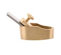 BESPORTBLE Herramienta Manual de Latón para Carpintería y Construcción de Violines, Mini Cepillo para Trabajos Detallados en Madera y Aplicaciones Luthier