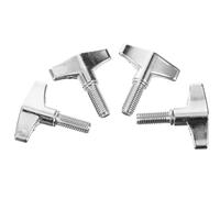 BESPORTBLE Herramientas para Platillos y Tornillos de Batería 4 Piezas Soporte de Platillo y Tuercas Metálicas para Uso en Batería Jazz y Percusión