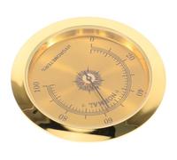 BESPORTBLE Higrómetro para Guitarra Metálico Resistente Medidor de Humedad Ambiente para Estuche de Instrumentos de Cuerda Acústicos Portátil y Fácil de Usar