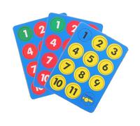 BESPORTBLE Imanes Deportivos Magnéticos para Pizarra de Escritura, Piezas Numeradas para Entrenamiento de Fútbol y Baloncesto, Paquete de 3 Unidades para Estrategias Deportivas y Tácticas