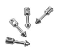 BESPORTBLE Inserto de Abrazadera de Acero Inoxidable para Pesca Submarina, 4 Piezas, Accesorios para Bandas de Goma de Alta Resistencia, Kit para Reparación y Soporte en Deportes Acuáticos