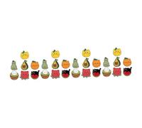 BESPORTBLE Insignia De Fruta De Gato Lindo Pin Para Pin De Dibujos Animados Lindo Esmalte Hola Insignias Divertidas Pasador Decorativo Broches Femeninos Alfiler Cobre 7 Piezas X 4