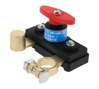 BESPORTBLE Interruptor de Desconexión de Batería para Coche 12v-24v Aislamiento Rápido, Material de Cobre y Plástico, Tamaño Compacto 7.80x7.00x5.00cm, Adecuado para Gestión de Flotas