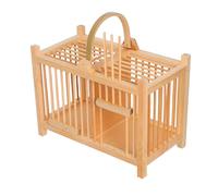 BESPORTBLE Jaula De Madera para Grillos Jaula Vintage De Madera para Grillos para Mascotas Pequeñas como Hámsteres Insectos Hábitat Colgante para Reptiles Decoración para Reptiles