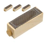 BESPORTBLE Jaula de Reina de Madera Hecha a Mano 4 Piezas para Cría y Transporte de Colmenas Caja Protectora de Reinas Sostenible y Portátil para Apicultura