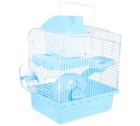 BESPORTBLE Jaula para Hámster Castillo Juguetes para Chinchillas Casa para Ratas 2 Pisos Material Seguro