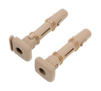 BESPORTBLE Juego de 2 Guías de Tubo de Plástico para Reposacabezas de Coche Diseño de Bloqueo y Ajuste, Diámetro 12.7mm, Accesorio para Asiento de Coche