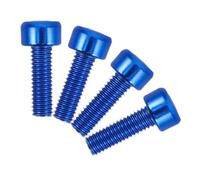 BESPORTBLE Juego De 4 Tornillos De Bicicleta M5 x 15 Mm Aluminio Compatibles Diferentes Modelos
