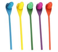 BESPORTBLE Juego de 5 Piezas de Madera para El Equilibrio Infantil | Juguete de Entrenamiento Sensorial para El Desarrollo de La Motricidad Y El Equilibrio | Perfecto para Preescolares Y para Usar en