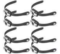 BESPORTBLE Juego de 8 Correas de Repuesto para Patines de Ruedas, Fijaciones de Snowboard y Patines en línea, Hebillas de Polipropileno portátiles para Zapatos de Skate