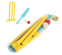 BESPORTBLE Juego de Críquet para Niños Juguete Deportivo 4 Piezas Plástico para y Patio Juguetes para Niños Actividades Libre