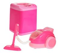 BESPORTBLE Juguete de Aspiradora y Lavadora Miniatura para Set de Limpieza de Casa con Diseño Seguro para Estimula la Imaginación y Desarrollo de Habilidades para los Roles