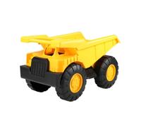 BESPORTBLE Juguete de Playa para Camión Volquete de Plástico Mediano Color Amarillo de Coche para Arena Divertido y