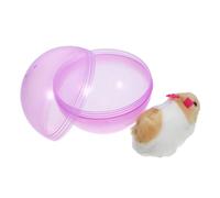 BESPORTBLE Juguete Interactivo para Gatos Bolita De Hámster De Peluche Sin Batería Estimula La Curiosidad Ejercicio De Gatos Interiores
