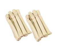 BESPORTBLE Juguete Masticable de Bambú Natural para Roedores Barras Dulces para Conejos Cobayas Chinchillas y Hámsters para Cuidado Dental y Entretenimiento Saludable