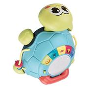 BESPORTBLE Juguete Musical Tortuga para Bebés Juguete Educativo de Arrastre con Desarrollo de Lenguaje y Matemáticas para Pequeños