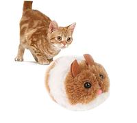 BESPORTBLE Juguete para Gatos Interactivo De Peluche Sonido (ratón Marrón) Juguete para Gatos Forma De Ratón Tamaño Pequeño Adecuado Ejercicio Diversión Que Estimula Naturales