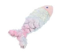 BESPORTBLE Juguete para La Dentición del Gato Peluches De Pescado para Gatos De Interior Juguete Masticable para Gatos Hierba Gatera para Juguetes De Peluche para Gatito Felpa