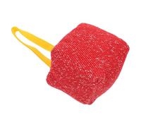 BESPORTBLE Juguete para Morder para Perros Medianos y Grandes Almohada Masticable de Cuerda Gruesa Color Rojo Juguete de Entrenamiento Interactivo para Mascotas Combate Estrés y