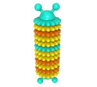 BESPORTBLE Juguete para Perros Pequeños Forma De Oruga Resistente Mordidas para Masticar y Jugar Estimula La Interacción Entrenamiento