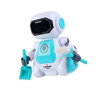 BESPORTBLE Juguete Robot Danzante para Robot Eléctrico Luces Intermitentes Juguete Robótico para Jugar Casa De Que Camina y Danzar Material Seguro para Pequeños