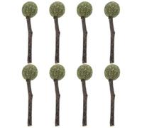 BESPORTBLE Juguetes Masticables para Conejillos de Indias y Hámsters, Palitos de Madera Natural 8 Piezas, Tamaño Seguro para Morder, Promueven Salud Dental y Diversión Diaria