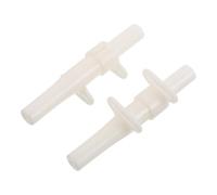 BESPORTBLE Juntas para Carpa de Camping 2 Piezas Conectores de Plástico para Postes de 6 Mm, Accesorios de Reparación para Tiendas Automáticas, Piezas para Acampar al Aire Libre,