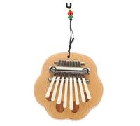BESPORTBLE Kalimba de Dedo Meñique 8 Notas Madera Portátil para Principiantes en Actuación