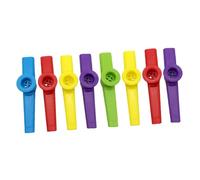 BESPORTBLE Kazoo para Niños 8 Piezas Multicolor Instrumento Musical de Viento Portátil para Enseñanza y Acompañamiento Educativo, Adecuado para Exteriores y Actividades Infantiles
