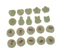 BESPORTBLE Kit De 20 Juguetes De Enriquecimiento Juguetes Molares De Conejito para Hámsteres Chinchilla Juguetes Masticables para Mascotas Pequeñas