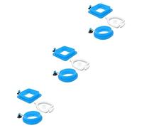 BESPORTBLE Kit De 3 Comederos para Peces Círculos De Alimentación Portátiles para Acuario Temporizador De Vacaciones 3 Unidades