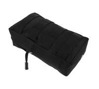 BESPORTBLE Kit de Accesorios Tácticos para Mochilas de Exterior 18 Piezas, Clips de Fijación Resistentes para Correas, Organizador de Cuerdas Elásticas y Clips de Hidratación, Color Negro,