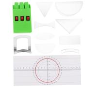 BESPORTBLE Kit de Experimentos Ópticos de Física para Educación y Prisma Reflector Material Didáctico Herramientas para Aulas y 3 Piezas