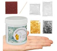 BESPORTBLE Kit de Moldeo para Bebés Recién Nacidos Polvo Pe Dorado, Creación de Recuerdo y Obsequio Adecuado para Fiestas y Eventos Importantes
