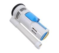 BESPORTBLE Kit de Montaje para Descarga de Inodoro con Válvula de Agua y Botón Pulsador, Material Abs y Metal, Rendimiento Potente y Durabilidad Robusta para Tanque de Baño