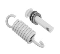 BESPORTBLE Kit de Suspensión para Columpio de Porche de Aleación de Acero Capacidad Resistente y Pasadores de Resorte para Hamaca de Color Blanco Que Mejora la Comodidad