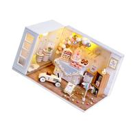 BESPORTBLE Kit DIY Casa Miniatura de Madera Romántica de Manual Mini para Regalo Bricolaje para Niñas y Decoración