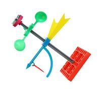 BESPORTBLE Kit Educativo DIY Veleta de Viento para Aprendizaje Stem con de Grúa Desmontable Juguete Científico para Desarrollo de Habilidades y Proyectos Escolares