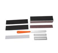 BESPORTBLE Kit Herramientas Pulir Trastes Guitarra Varilla Niveladora Bajo Lija Herramienta Fácil Músicos Profesionales