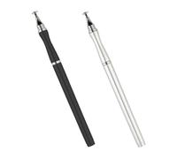 BESPORTBLE Lápiz Capacitivo Táctil Doble Punta Juego de 2 Unidades Negro y Blanco Compatible Smartphones y Tablets Ligero de ABS Alta Sensibilidad para Escribir y Dibujar Pantallas